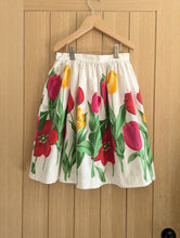 Load image into Gallery viewer, Beautiful Bright Tulip Vintage French Skirt - 8 Years
