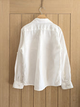 Load image into Gallery viewer, Classic Monoprix White Linen Shirt - 8 Years
