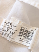 Load image into Gallery viewer, Classic Monoprix White Linen Shirt - 8 Years
