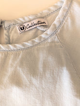 Load image into Gallery viewer, Lovely Light Blue French Cotton Top - 5 Years
