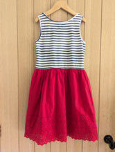 Load image into Gallery viewer, Soft Cotton Striped Summer Dress - 11 Years
