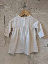 Load image into Gallery viewer, Preloved Baby DPAM French Cream Dress A-Line So Soft 0-6 Months
