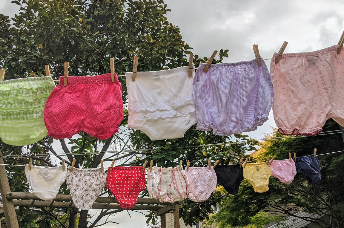 Brilliant Bloomers - No Nappies On Show Here - Various Lovely Colours to Choose From