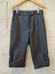 Gorgeous French Grey Woollen Lined Trousers - 5 Years