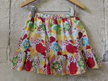 Load image into Gallery viewer, DPAM Bright Bird &amp; Floral Preloved Girl&#39;s Skort 2 Years
