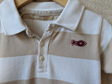Load image into Gallery viewer, Weekend  à La Mer Striped Cotton Polo Shirt - 12 Months
