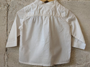 Delicate Cream French Shirt 6 Months