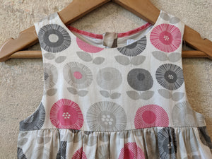 Cool Scandi Style French Summer Dress - 12 Months
