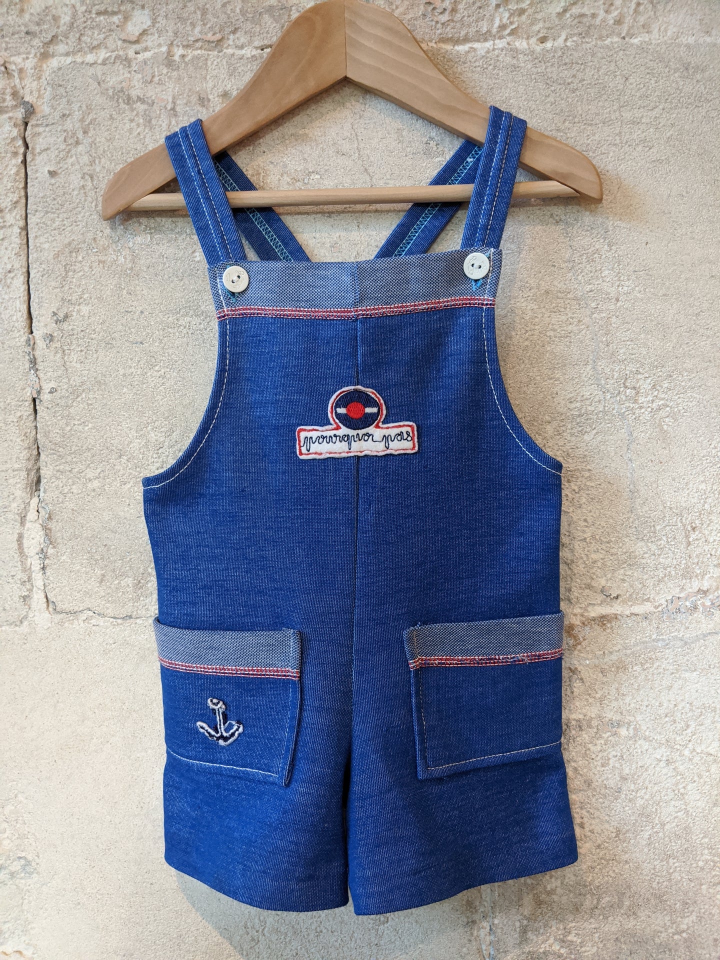Amazing Vintage Dungarees - 6 Months