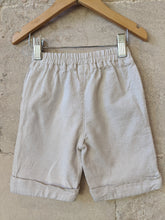 Load image into Gallery viewer, Linen/Cotton Stone Shorts - 12 Months
