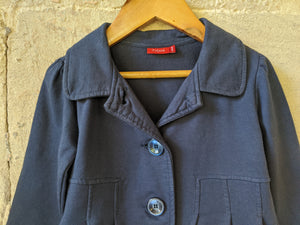 Beautiful French Navy Cotton Jacket - 2 Years