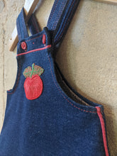 Load image into Gallery viewer, Amazing Retro Apple Pinafore Dress - 3 Months
