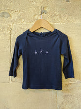 Load image into Gallery viewer, Petit Bateau Ballerina Mice Soft Cotton Top - 18 Months
