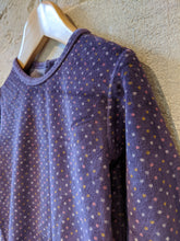 Load image into Gallery viewer, Beautiful Soft Amethyst Polk-a-dot Babygrow - 18 Months
