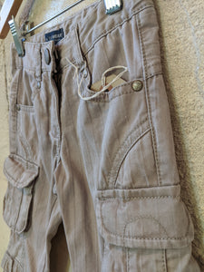 Subtle Striped Cotton Trousers - 18 Months