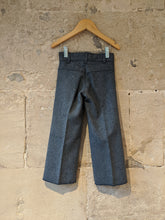 Load image into Gallery viewer, Fabulous Vintage Blue Herringbone Petit Bateau Trousers - 18 Months
