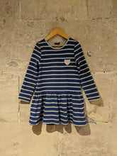 Load image into Gallery viewer, Sergent Major Striped Fox Dress - 6 Years

