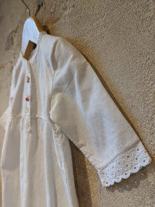 Stunning Antique Cotton Gown - 3 Months
