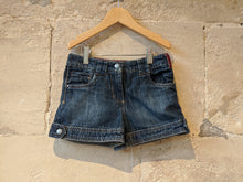 Load image into Gallery viewer, French Dark Denim Shorts - 8 Years
