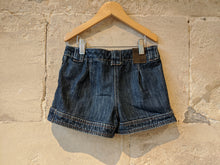 Load image into Gallery viewer, French Dark Denim Shorts - 8 Years

