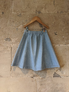Vintage St Michael Denim Skirt - 7 Years
