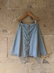 Vintage St Michael Denim Skirt - 7 Years
