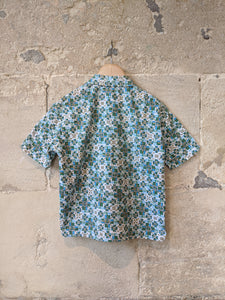 French Retro Print Cool Cotton Shirt - 6 Years