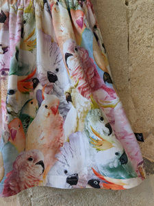 Molo Brilliant Cockatoo Print Dress - 4 Years