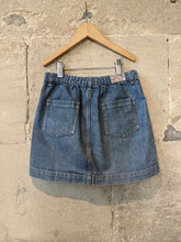 Load image into Gallery viewer, Classic Petit Bateau Denim Skirt - Age 8
