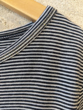 Load image into Gallery viewer, Classic Soft Striped Petit Bateau Dress - 8 Years
