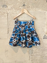 Load image into Gallery viewer, Beautiful Blue Rose Skirt with Petticoat - 3 Years
