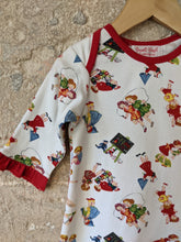 Load image into Gallery viewer, Powell Craft Vintage Style Red Romper - 12 Months
