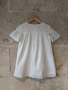 NEW - Stunning Carrement Beau White Dress with Lace Bodice - 5 Years