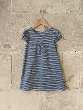 Load image into Gallery viewer, French Silky Cotton Geo Print Summer Dress - 5 Years
