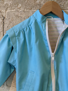 Super Cool St Michael 80s Jacket with Candy Striped Lining - 2 Years