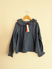 Load image into Gallery viewer, NEW Monoprix Light Denim Tunic with Fabulous Collar - 8 Years
