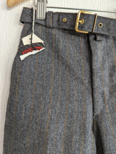 Load image into Gallery viewer, NEW French Vintage Herringbone Trousers - 5 Years
