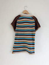 Load image into Gallery viewer, Little Bird Retro Striped Polo Shirt - 7 Years
