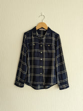 Load image into Gallery viewer, The Softest Brushed Cotton Monoprix Checked Shirt - 8 Years

