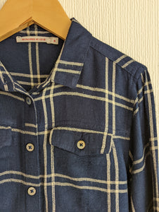 The Softest Brushed Cotton Monoprix Checked Shirt - 8 Years