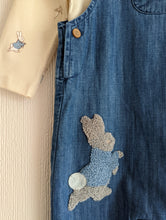 Load image into Gallery viewer, Peter Rabbit Dungarees &amp; Matching Vest - 18 Months
