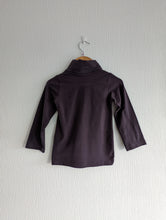 Load image into Gallery viewer, French Aubergine Roll Neck - 2 Years
