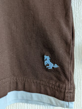 Load image into Gallery viewer, Chocolate Brown &amp; Sky Blue T Shirt - 2 Years
