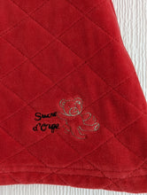 Load image into Gallery viewer, Sucre d&#39;Orge Red Quilted Vintage Skirt - 6 Years

