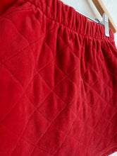 Load image into Gallery viewer, Sucre d&#39;Orge Red Quilted Vintage Skirt - 6 Years
