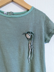 French Apple Striped T-Shirt - 5 Years