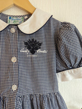 Load image into Gallery viewer, French Blue Gingham Dress - 3 Years
