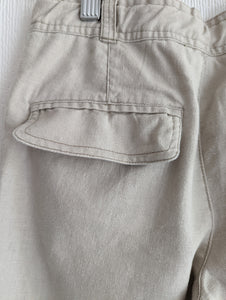 Monsoon Natural Linen Trousers - 8 Years