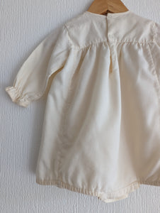 Beautiful Smocked Spring Chick Brushed Cotton Romper - 9 Months