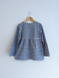 Soft French Blue Gingham Tunic - 8 Years